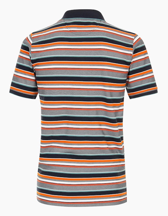 Casa Moda Poloshirt mit Streifen | ADLER Mode Onlineshop