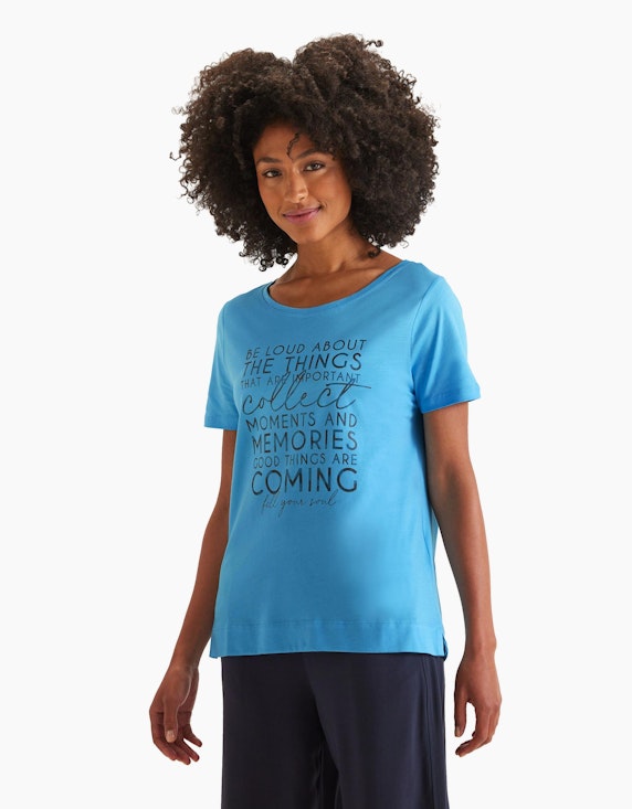 Street One Shirt mit Multicolor Wording | ADLER Mode Onlineshop
