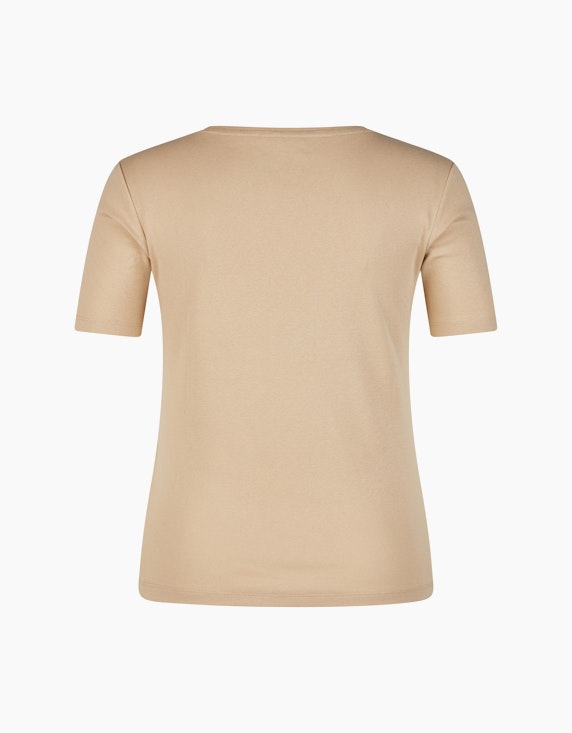 Steilmann Edition Basic T-Shirt in Unifarbe | ADLER Mode Onlineshop