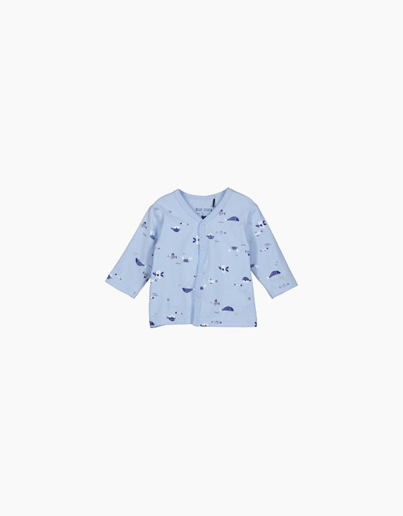 Blue Seven Newborn Boys 4 teiliges Set Jacke, Body, Hose und Mütze | ADLER Mode Onlineshop