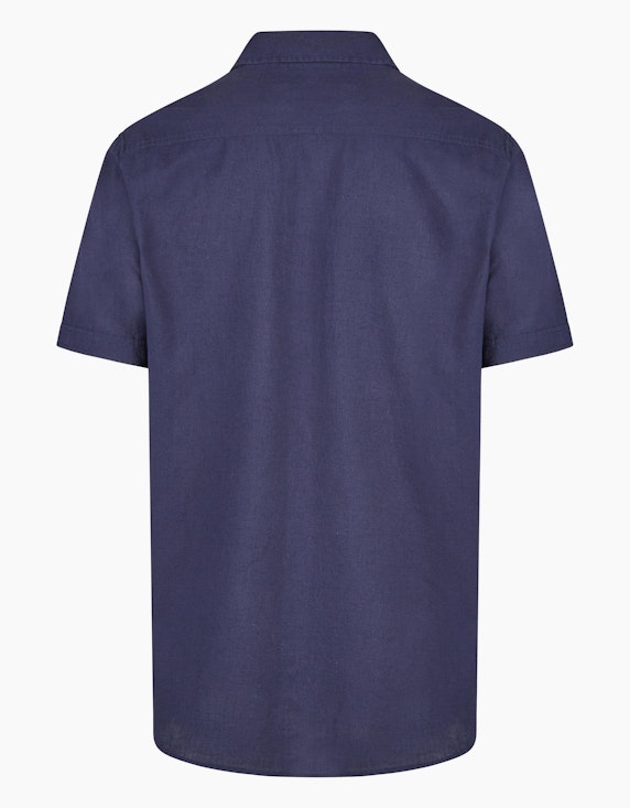 Bexleys man Kurzarmhemd mit Leinenanteil, Regular Fit | ADLER Mode Onlineshop