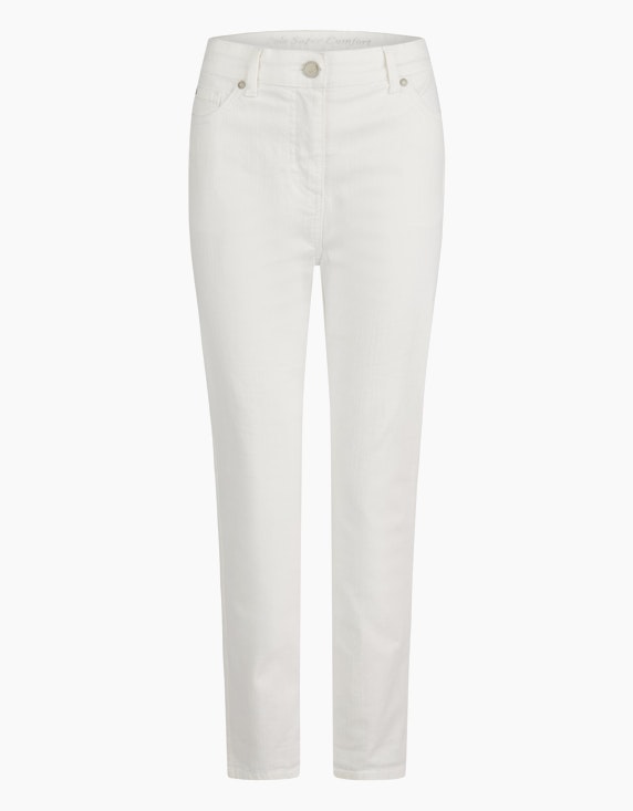 Steilmann Edition 5-Pocket Jeanshose in Style Polo Super Comfort in Weiß | ADLER Mode Onlineshop