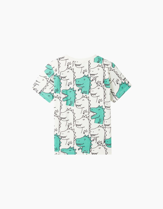 TOM TAILOR Mini Boys T-Shirt im allover Dino Druck | ADLER Mode Onlineshop