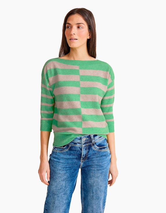 Street One Pullover mit Streifenprint | ADLER Mode Onlineshop