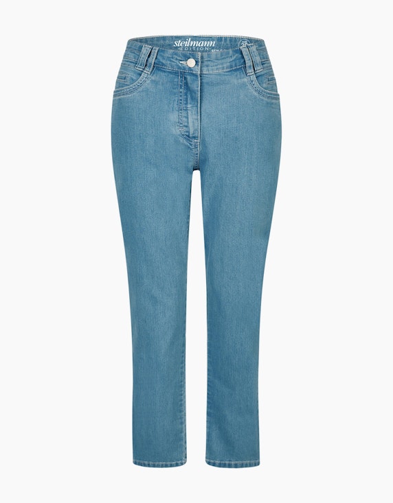 Steilmann Edition 5-Pocket Jeanshose Style Sandra in Bleached Denim | ADLER Mode Onlineshop
