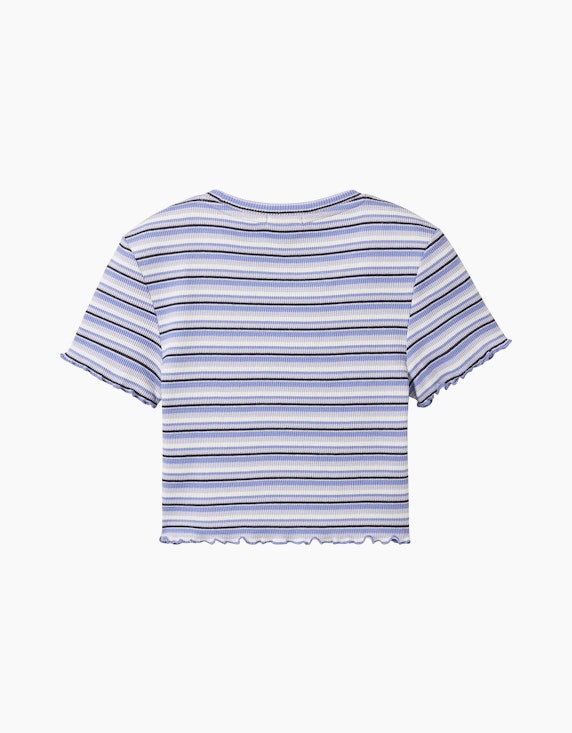 TOM TAILOR Girls Cropped T-Shirt mit Bio-Baumwolle | ADLER Mode Onlineshop