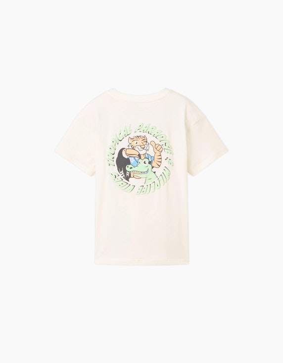 TOM TAILOR Mini Boys  Oversized T-Shirt mit Print | ADLER Mode Onlineshop