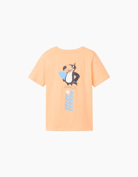 TOM TAILOR Mini Boys T-Shirt mit Rückendruck | ADLER Mode Onlineshop