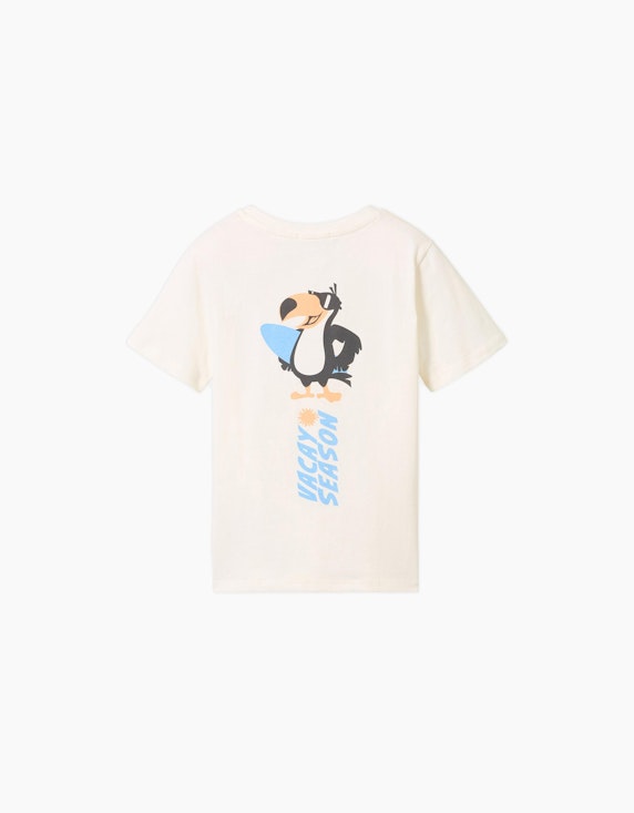 TOM TAILOR Mini Boys T-Shirt mit Rückendruck | ADLER Mode Onlineshop