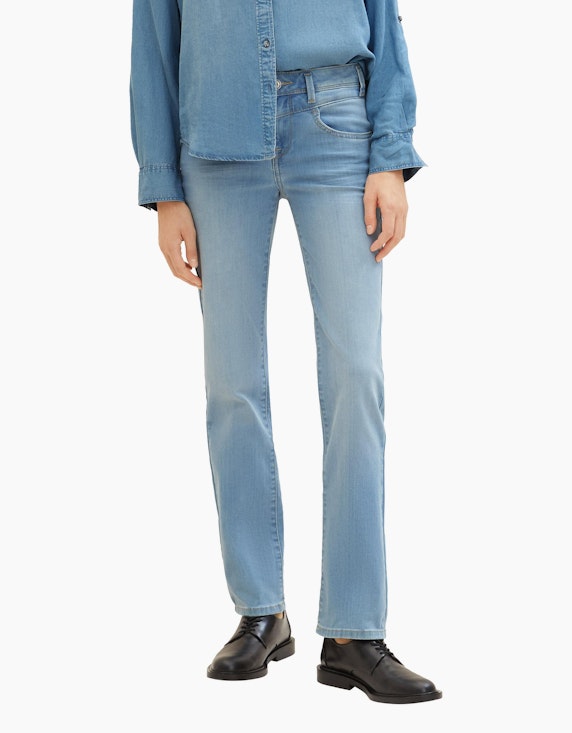 TOM TAILOR Alexa Straight Jeans mit recyceltem Polyester | ADLER Mode Onlineshop