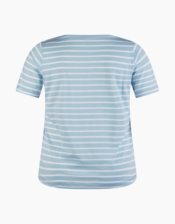 Steilmann Edition Gestreiftes T-Shirt aus Pima Cotton | ADLER Mode Onlineshop