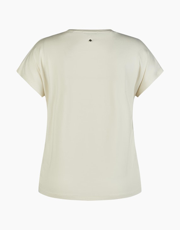 Steilmann Woman Mesh Shirt mit Wording | ADLER Mode Onlineshop