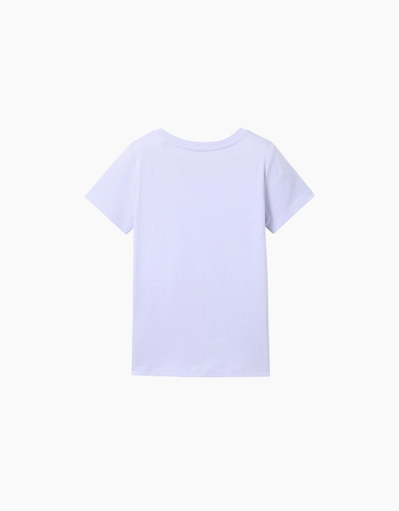 TOM TAILOR Mini Girls T-Shirt mit Glitzerprint | ADLER Mode Onlineshop