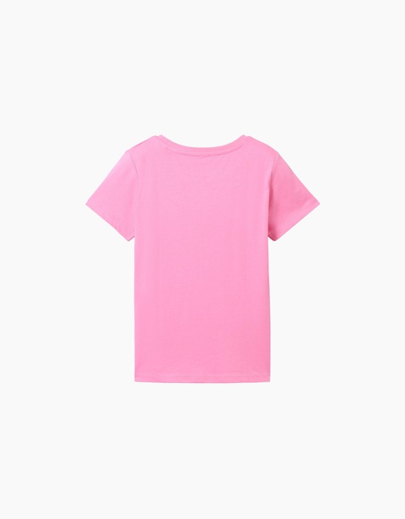 TOM TAILOR Mini Girls T-Shirt mit Glitzerprint | ADLER Mode Onlineshop