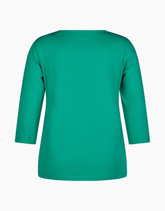 Steilmann Edition Basic 3/4-Arm Shirt in Unifarbe | ADLER Mode Onlineshop