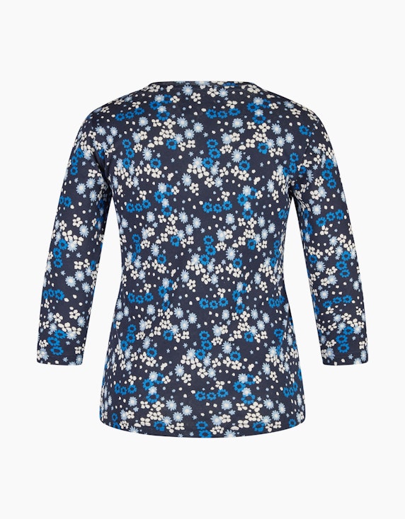 Steilmann Edition 3/4-Arm Shirt mit Blumendruck | ADLER Mode Onlineshop