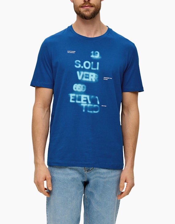 s.Oliver T-Shirt mit Artwork | ADLER Mode Onlineshop