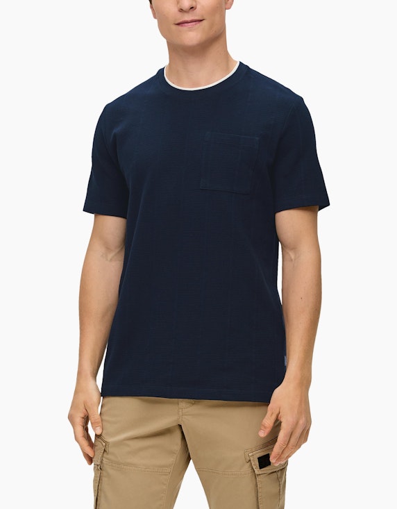 s.Oliver T-Shirt mit aufgesetzter Tasche | ADLER Mode Onlineshop