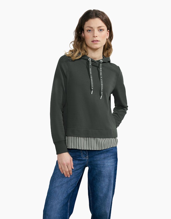 CECIL Sweatshirt im Lagenlook | ADLER Mode Onlineshop