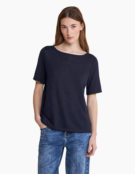 Street One Shirt im Strick Look | ADLER Mode Onlineshop