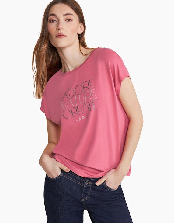 Street One T-Shirt mit Wording | ADLER Mode Onlineshop