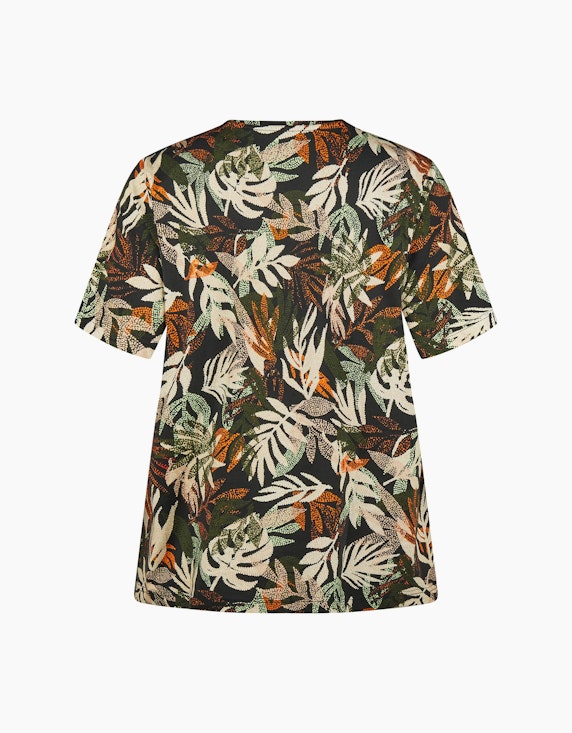 Thea T-Shirt mit Allover-Print | ADLER Mode Onlineshop