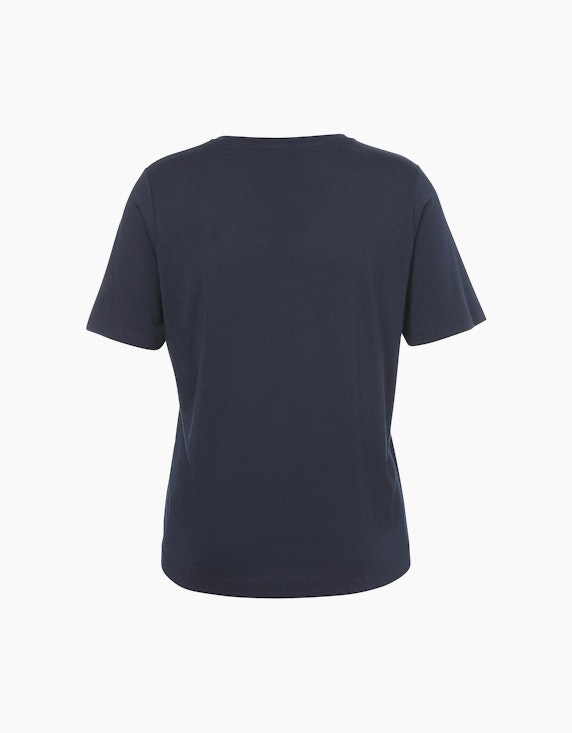 VIA APPIA DUE Rundhals T-Shirt mit Wordingprint | ADLER Mode Onlineshop