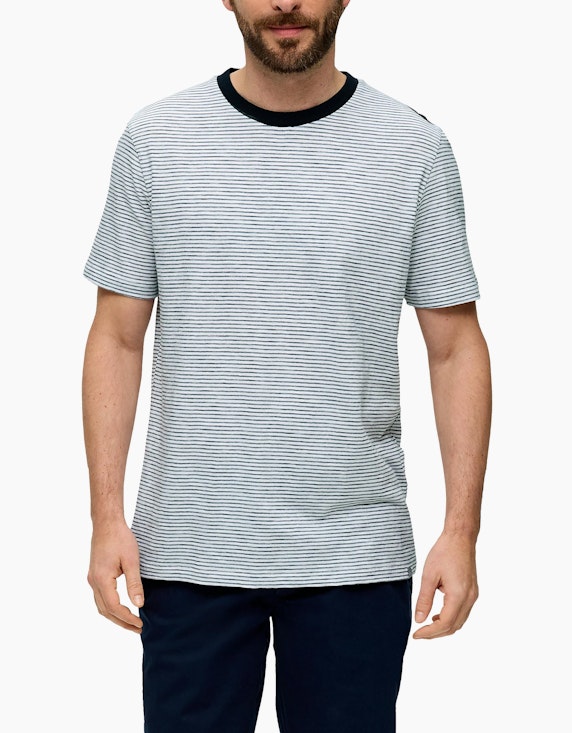 s.Oliver T-Shirt mit Rundhalsausschnitt | ADLER Mode Onlineshop