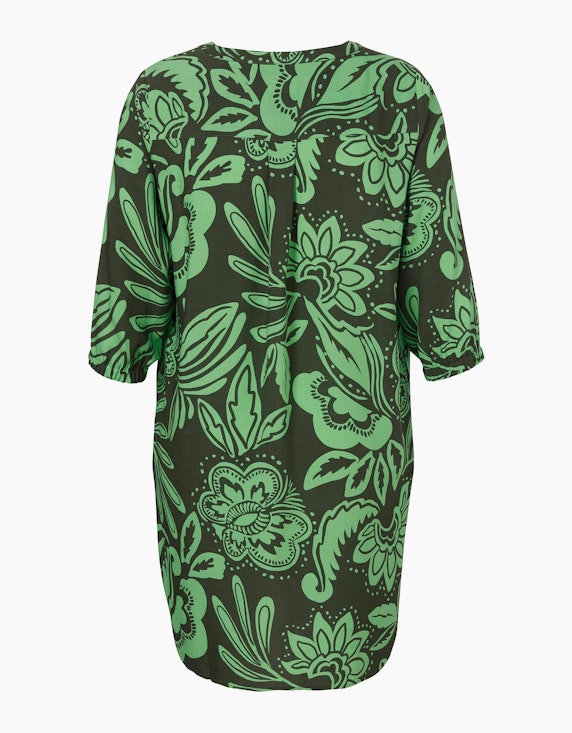 VIA APPIA DUE Viskose Kleid mit Alloverprint | ADLER Mode Onlineshop