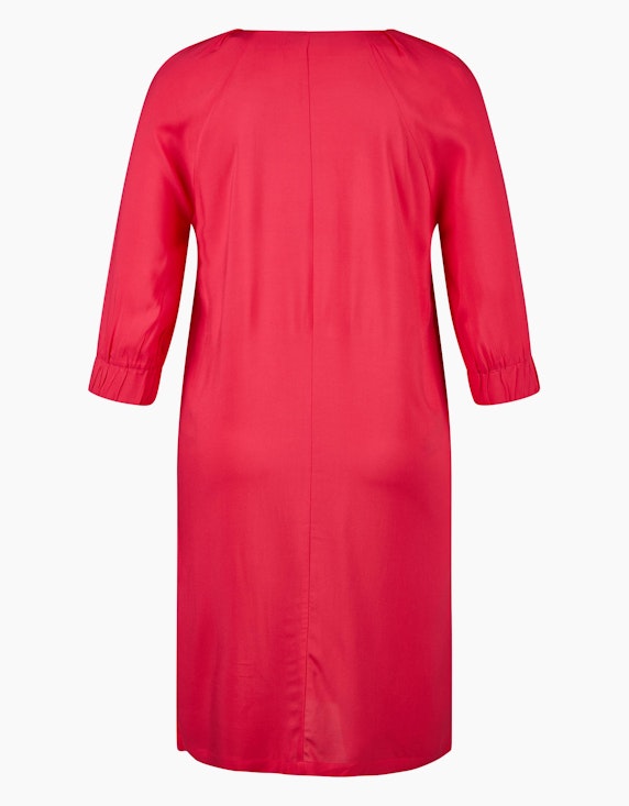 Steilmann Edition Unifarbenes Viskose-Kleid | ADLER Mode Onlineshop