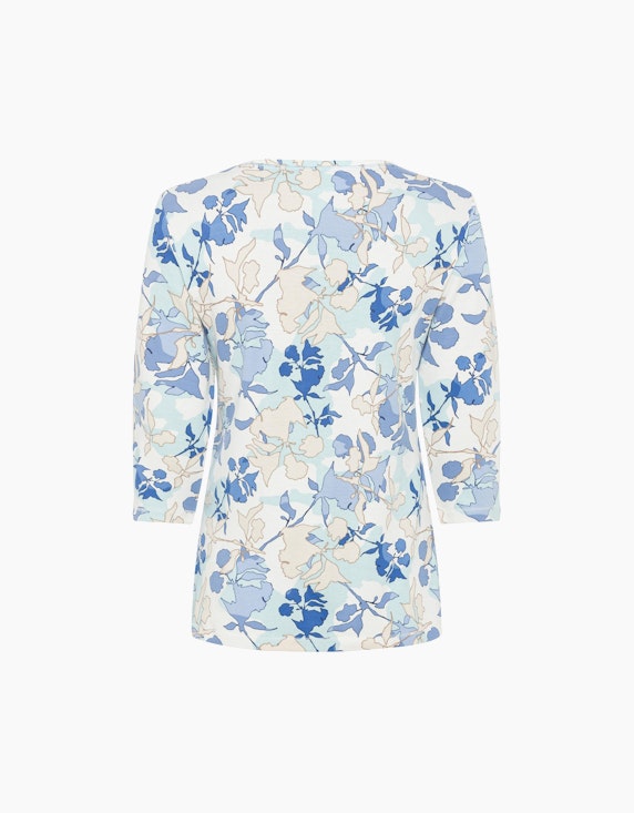 Olsen Schönes Rundhalsshirt mit Blumenprint | ADLER Mode Onlineshop