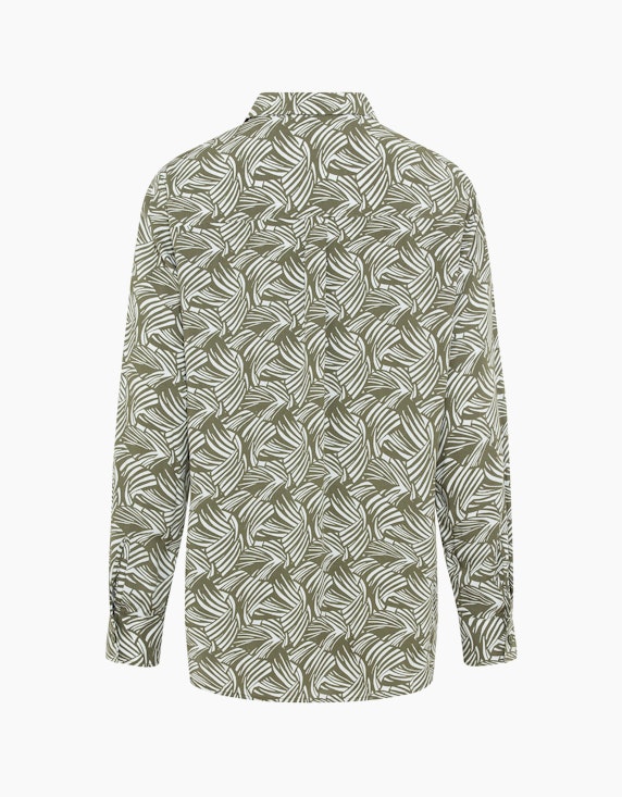Olsen Trendige Bluse mit durchgehender Knopfleiste | ADLER Mode Onlineshop