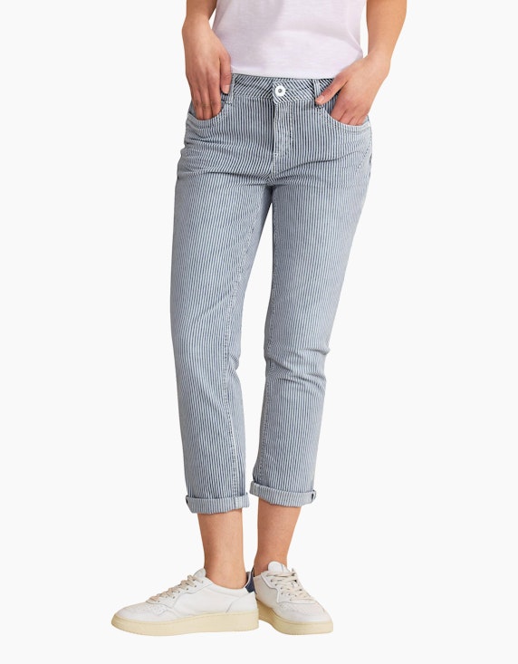 Street One Gestreifte 7/8 Jeans | ADLER Mode Onlineshop