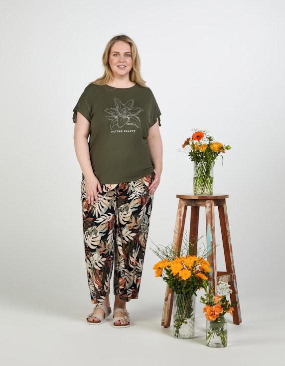 Thea Shirt mit Steinchenbesatz | ADLER Mode Onlineshop