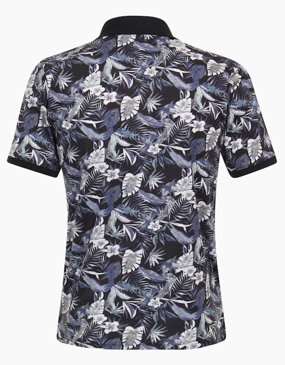 Casa Moda Poloshirt mit floralem Print | ADLER Mode Onlineshop