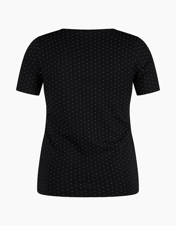 Steilmann Edition Gepunktetes T-Shirt | ADLER Mode Onlineshop