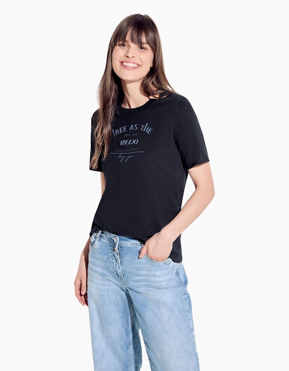 CECIL Wording T-Shirt | ADLER Mode Onlineshop