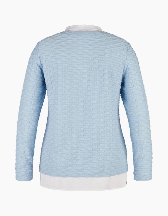 Steilmann Edition 2-in-1 Shirt mit Struktur | ADLER Mode Onlineshop