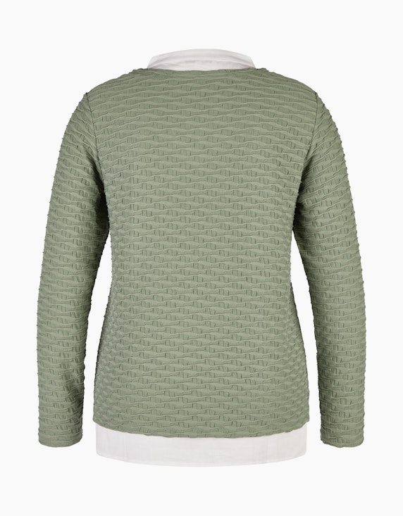 Steilmann Edition 2-in-1 Shirt mit Struktur | ADLER Mode Onlineshop