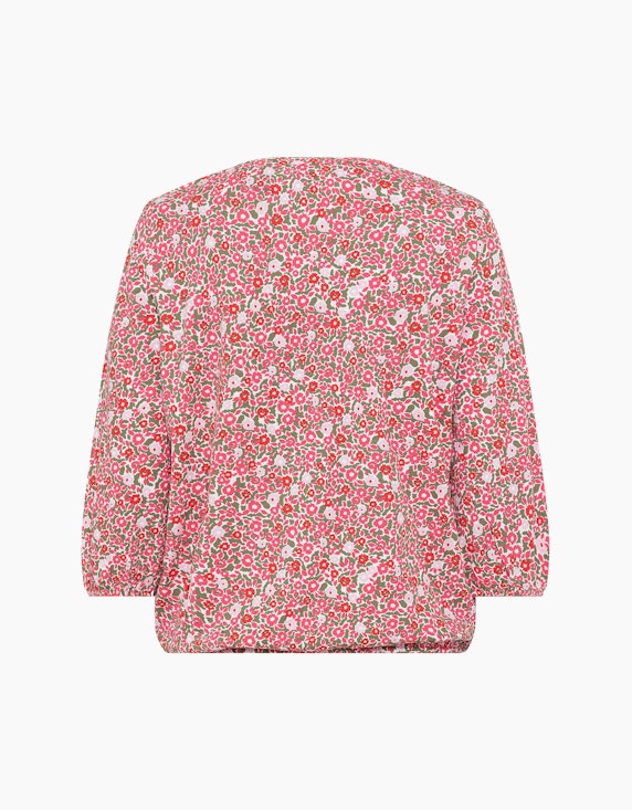 Olsen Shirt mit Allover-Print in blumiger Style | ADLER Mode Onlineshop