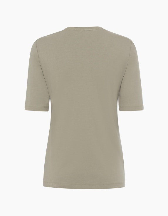 Olsen T-Shirt mit sommerliche Placement-Print | ADLER Mode Onlineshop