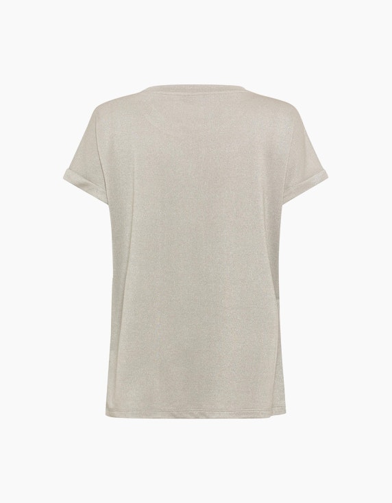 Olsen T-Shirt mit Panneaux-Print | ADLER Mode Onlineshop