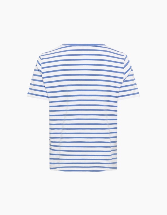 Olsen T-Shirt  mit horizontalen Streifen | ADLER Mode Onlineshop