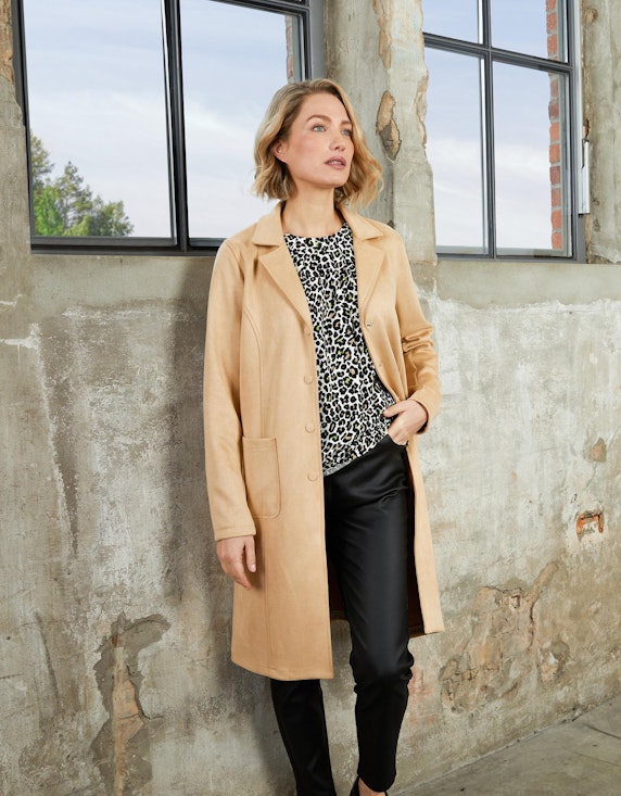 Steilmann Woman Hose in beschichteter Qualität | ADLER Mode Onlineshop
