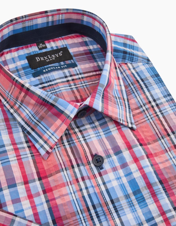Bexleys man Kariertes Freizeithemd, Regular Fit | ADLER Mode Onlineshop