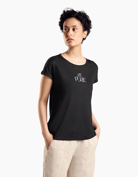 Street One T-Shirt mit Wording | ADLER Mode Onlineshop