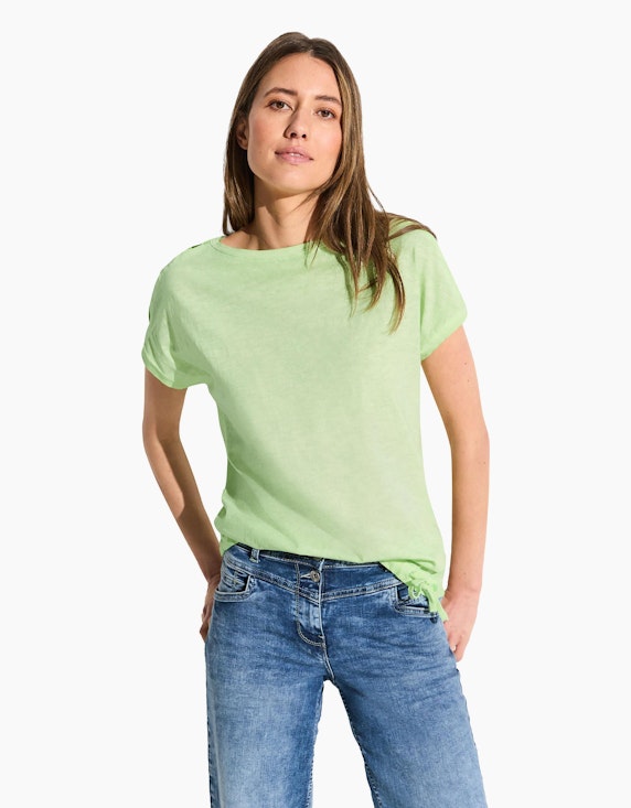CECIL Flammgarn T-Shirt | ADLER Mode Onlineshop