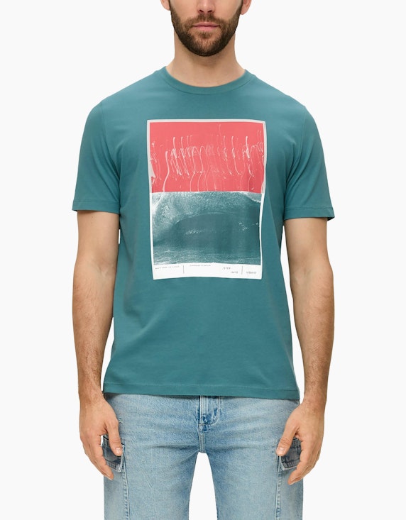 s.Oliver T-Shirt mit Grafik-Print | ADLER Mode Onlineshop