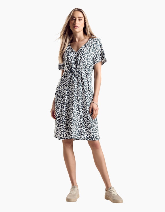 Street One Knielanges Kleid mit Print | ADLER Mode Onlineshop