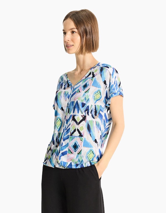 CECIL Multicolor Print T-Shirt | ADLER Mode Onlineshop